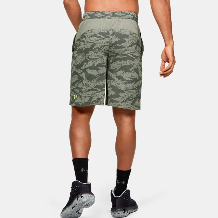 Under Armour Baselin Casual Shorts Men Green-4