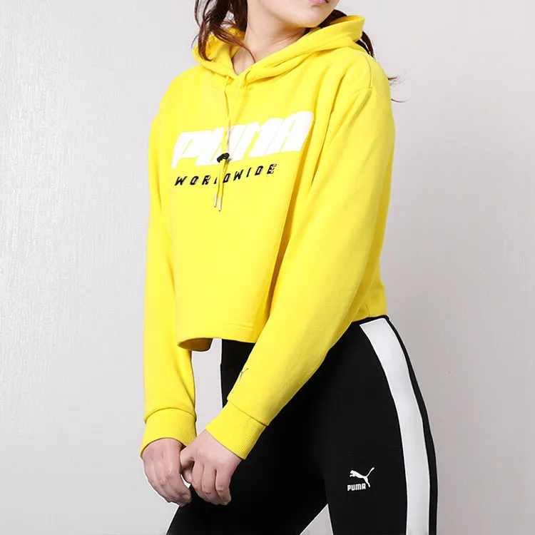 PUMA Sweatshirts Unisex Yellow-2