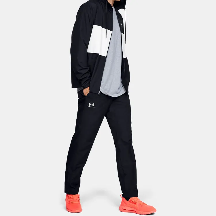 Under Armour Woven Collection Knitted Sports Pants Men's Black-2