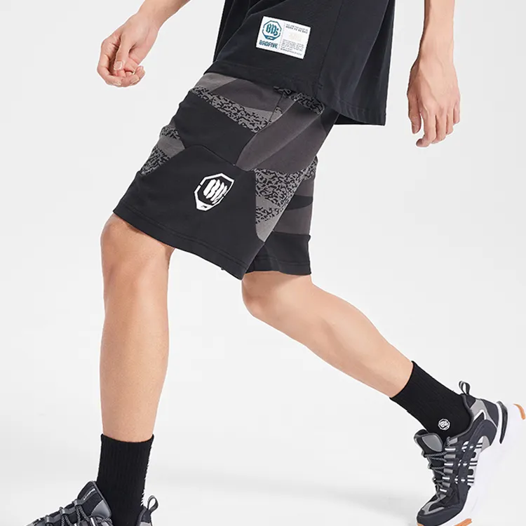 LINING Sports Shorts Men Black-3