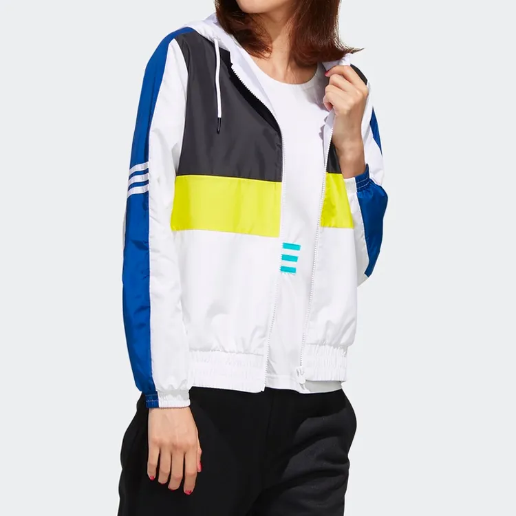 Adidas Neo Jackets Women's White/Lemon-2