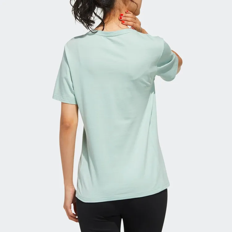 Adidas Neo T Shirts Women's Light Green-3