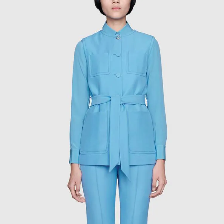 GUCCI Vests Women's Light Blue-1