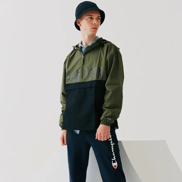 Champion Loose Fit Jacket US Version Unisex Green-2