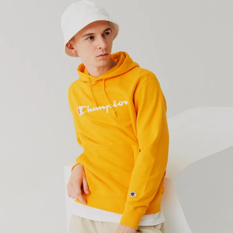 Champion Sweatshirt Japan Version Men's Yellow-2