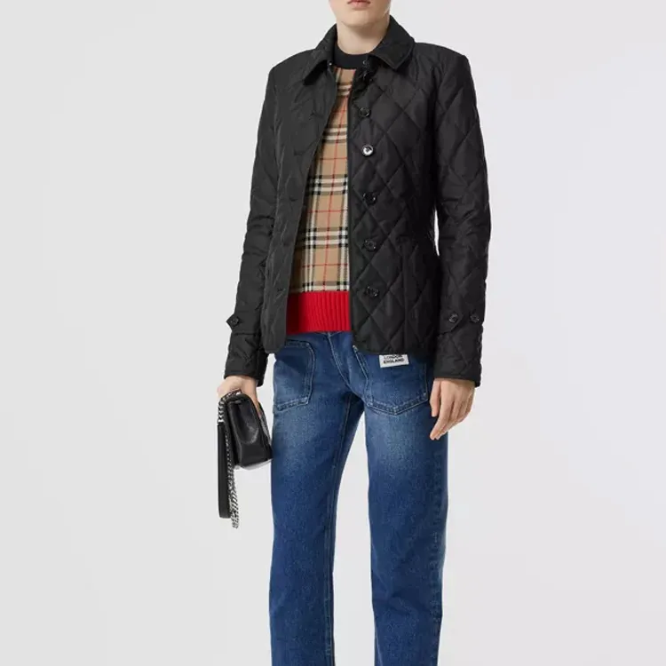 Burberry Jackets Women's Black-4