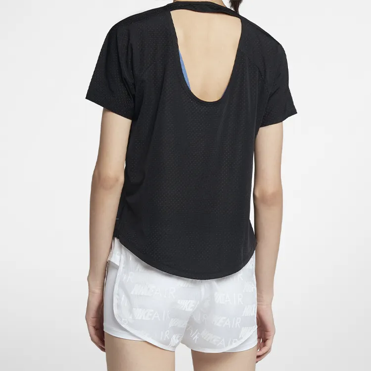 Nike Raglan Sleeve T-Shirt Women's Black-3