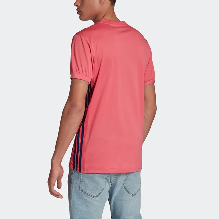 Adidas T Shirts Men Pink-2
