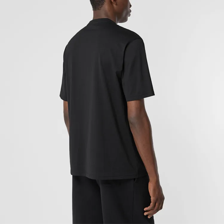 Burberry Contrast Logo T shirt-7