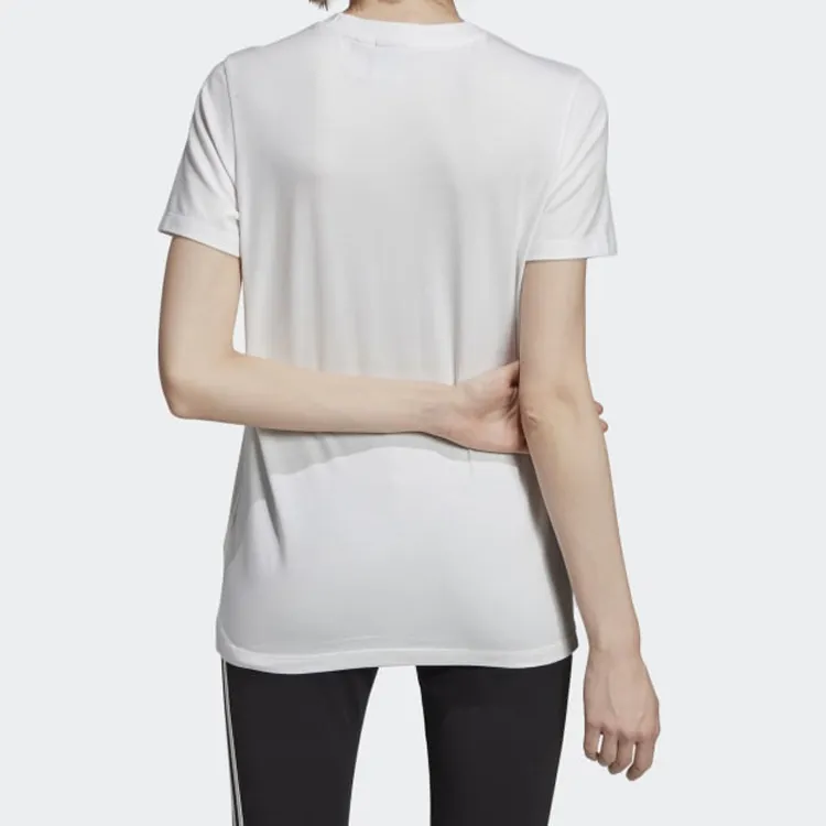 Adidas Originals Set in Sleeve T Shirt Women's White-5
