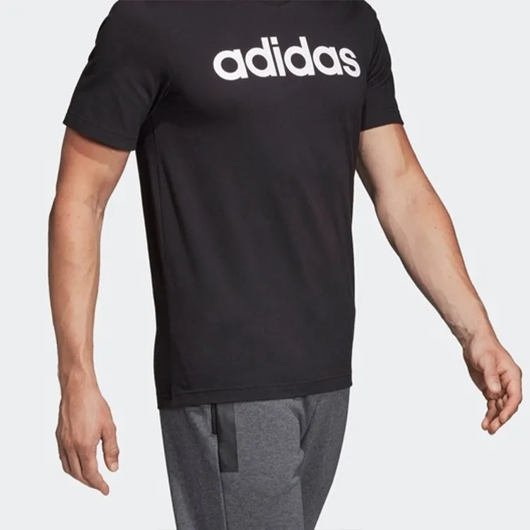 Adidas ESSENTIALS T Shirt Men's Black-5