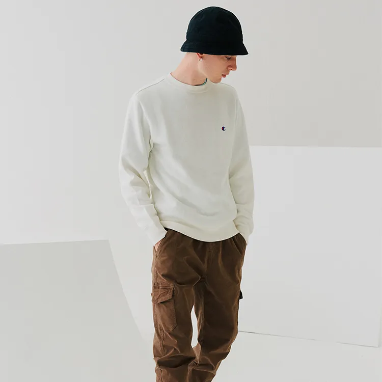 Champion Sweatshirts Unisex White-2