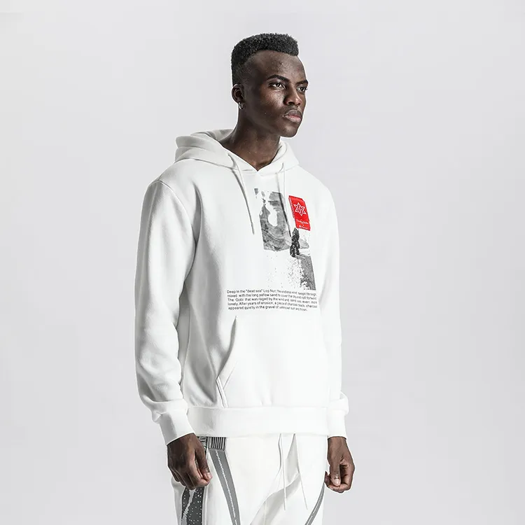 NORVINCY Sweatshirts Unisex White-1