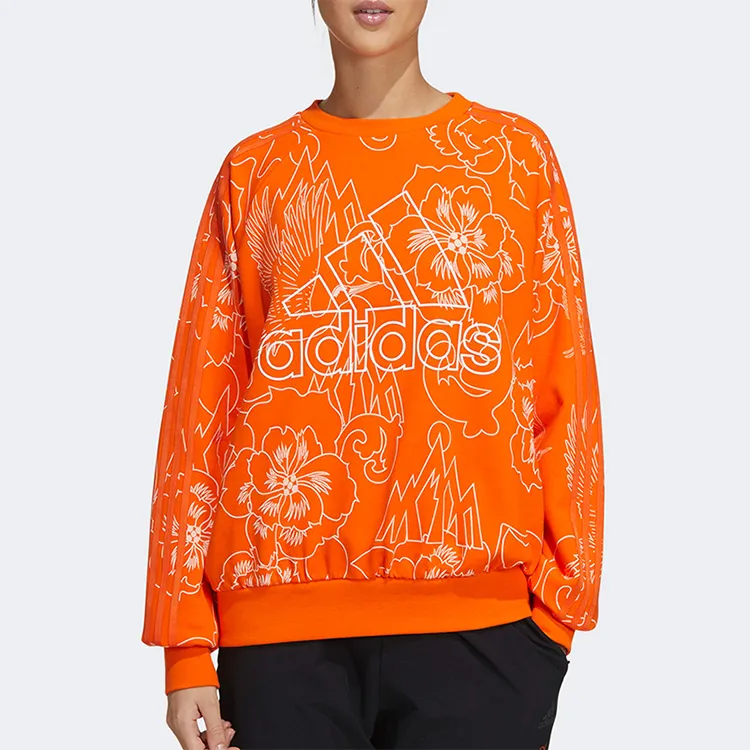 Adidas Sweatshirts Women's Orange-1