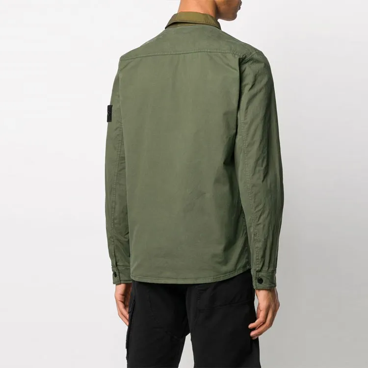 STONE ISLAND Jackets Coats Men's Army Green-2