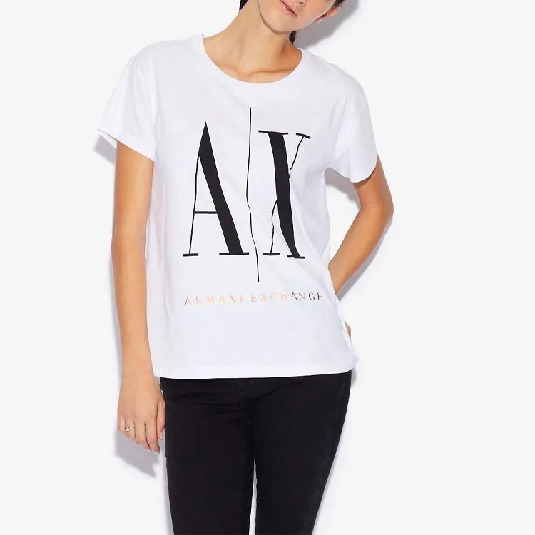 ARMANI EXCHANGE Logo Print T shirt-4
