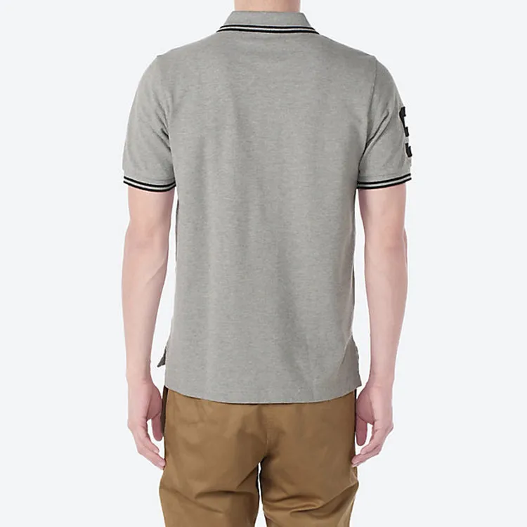 Champion Polo Shirts Unisex Oxford Gray-3