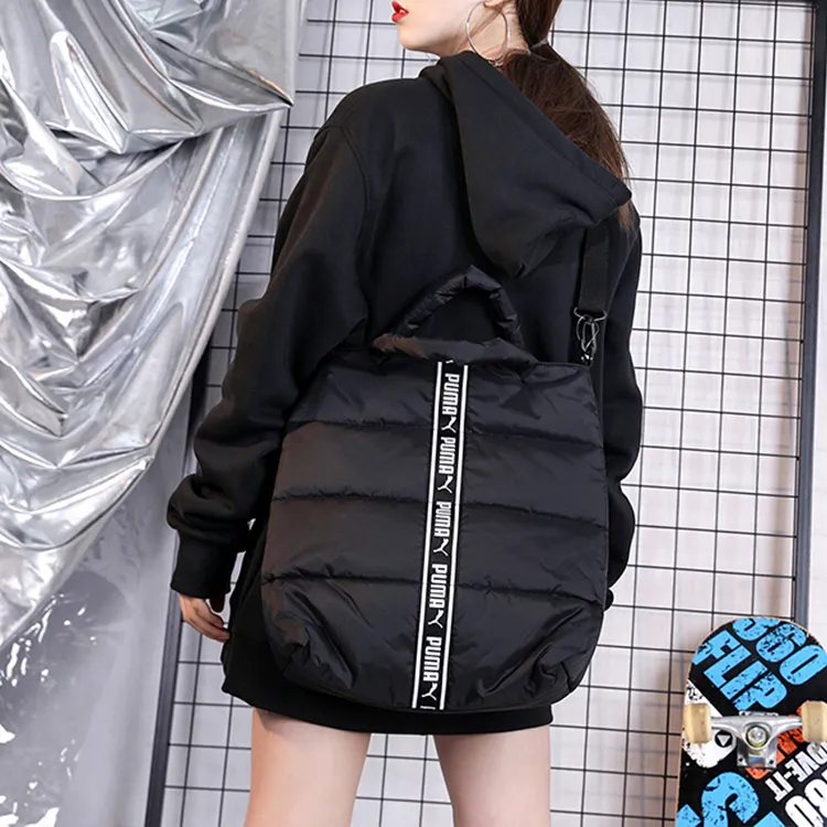 PUMA Fabric Portable Crossbody Bag Shoulder Bag Women's Black-4