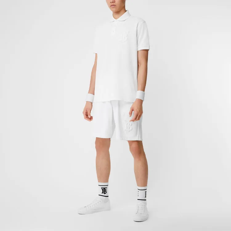 Burberry Casual Shorts Men White-2