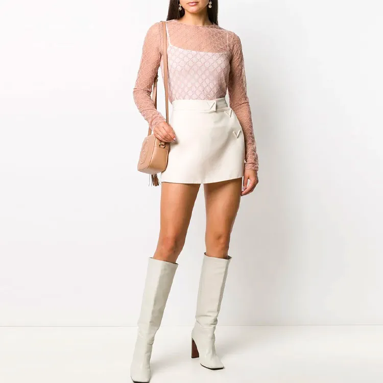 GUCCI T-Shirts Women's Light Pink-3