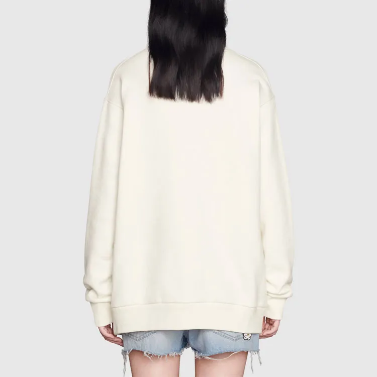 GUCCI Sweatshirt Women's Ivory White-1