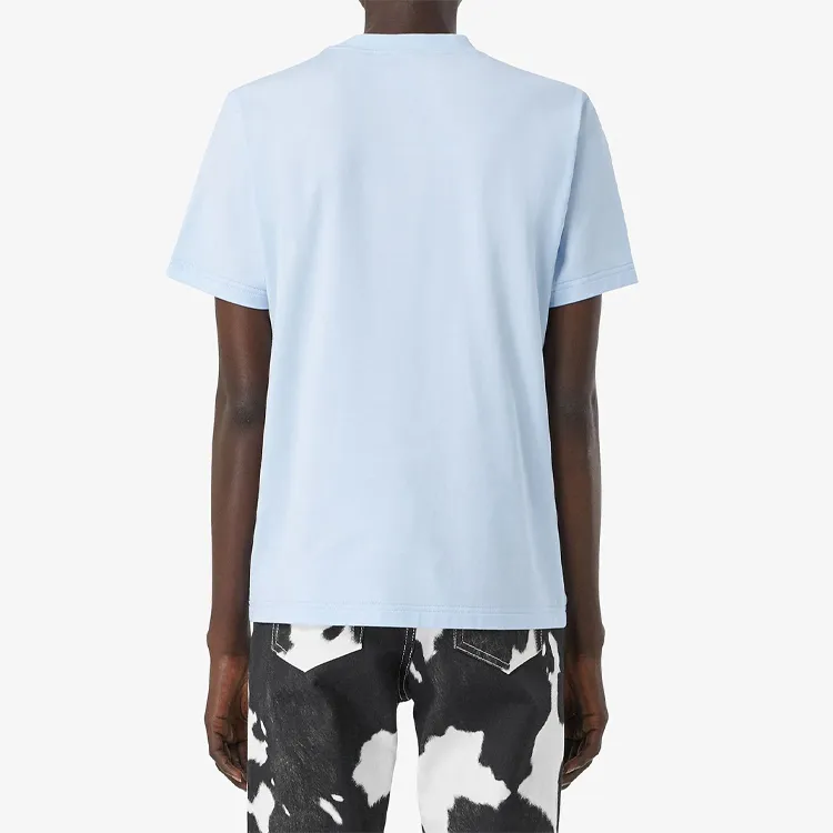 Burberry T-Shirt Unisex Light Blue-2
