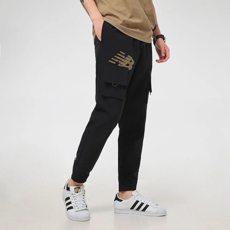New Balance Knitted Sweatpants Men's Black-4
