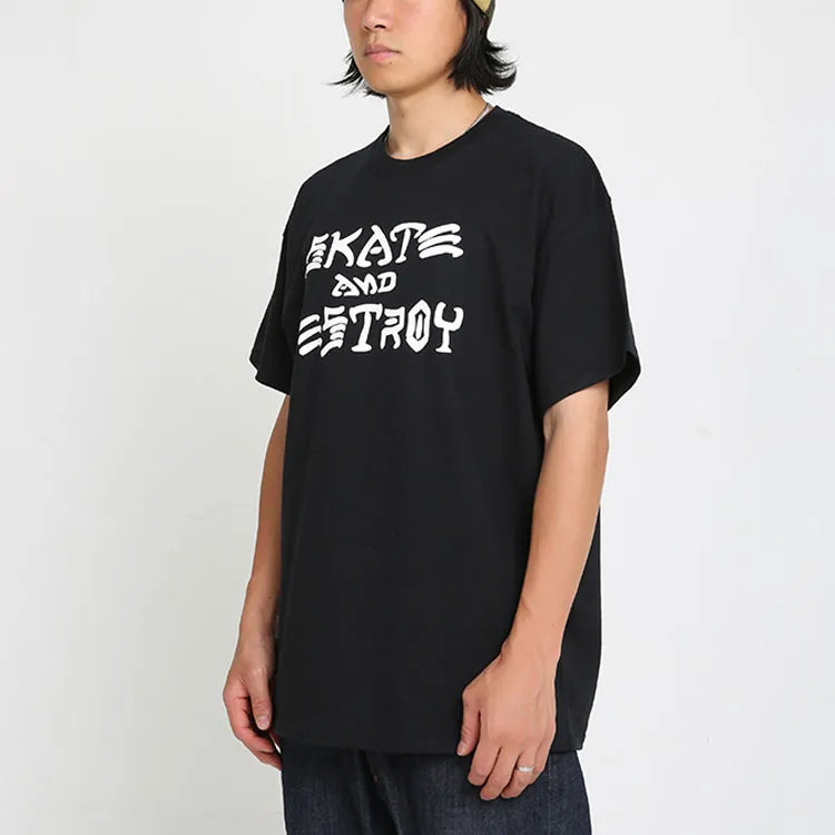 Thrasher T Shirt US Version Unisex Black-4