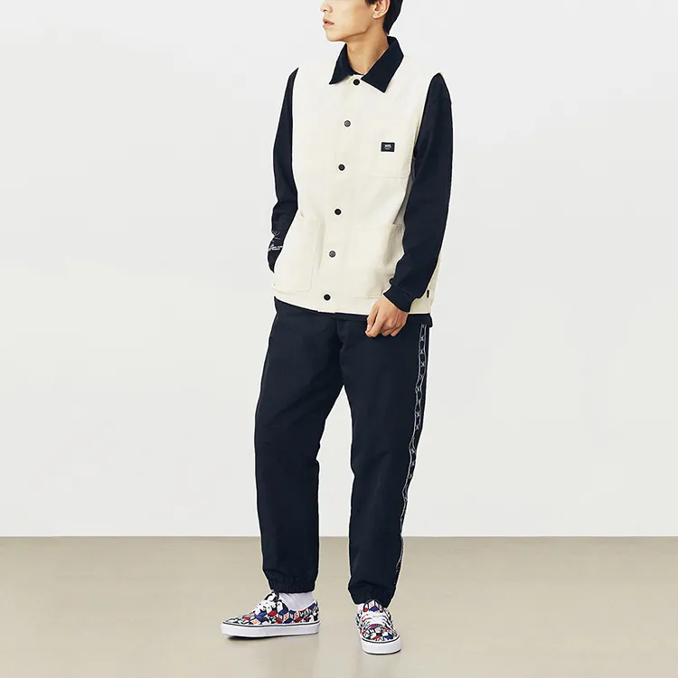 Vans Vests Unisex Ecru-3