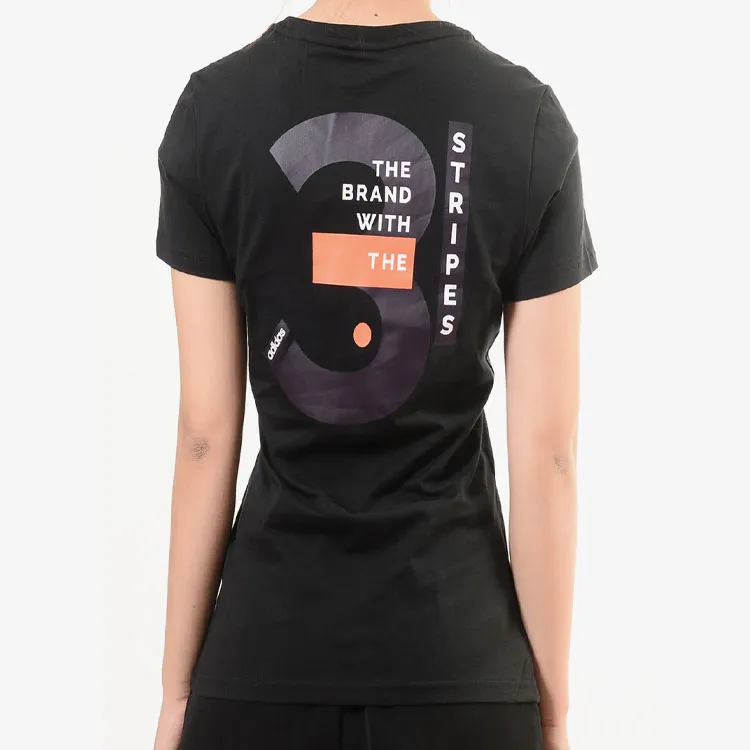 Adidas Neo T Shirt Women's Black-4