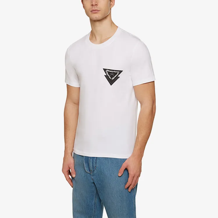 MOSCHINO T Shirts Men White-2