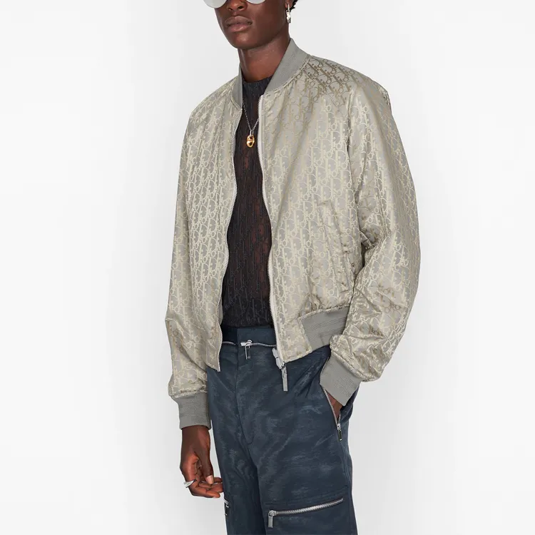 DIOR Quarterly New Products Jackets Men Gray-5