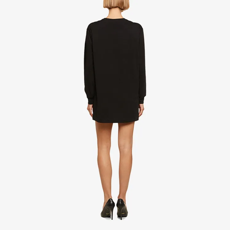 MOSCHINO Long Sleeved Dresses Women's Black-1