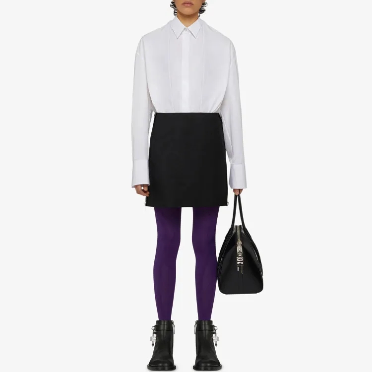 Givenchy SS21 Casual Short Skirts Women's Black-1