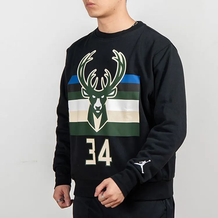 Jordan Sweatshirts Men Black-4