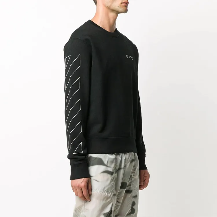 OFF WHITE Slim Fit Diag Logo Sweatshirt-3