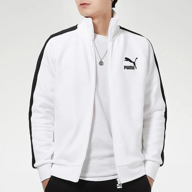 PUMA Jackets Men White-2