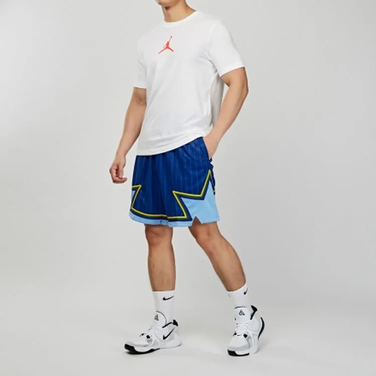 Jordan Casual Shorts Men's Blue-4