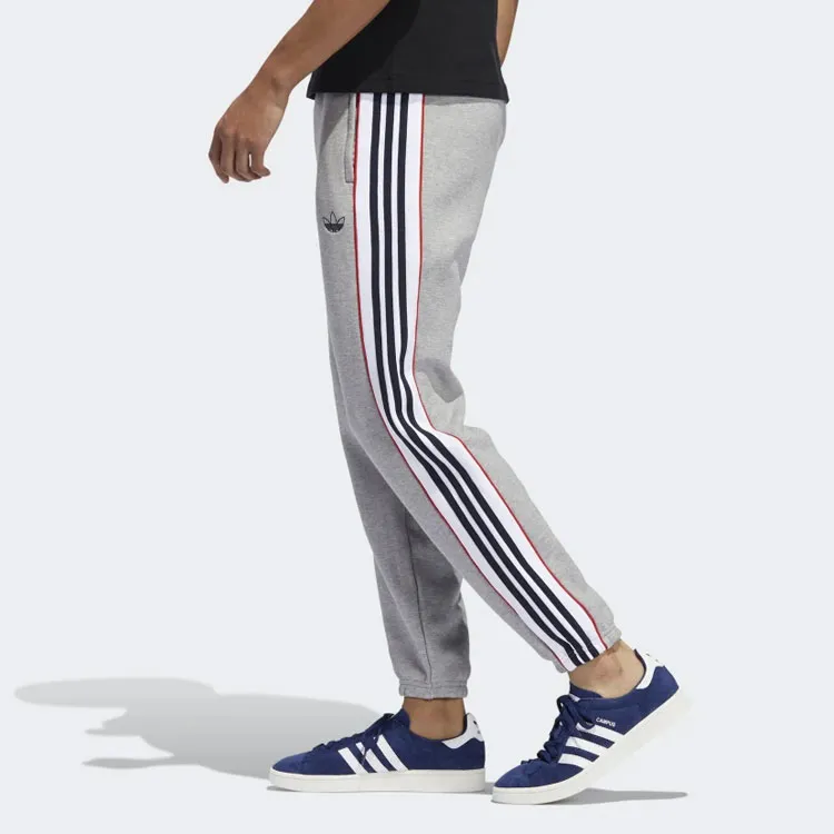Adidas Originals Knitted Sweatpants Men's Gray-3
