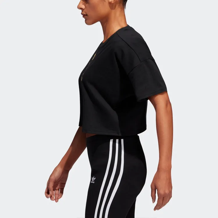 Adidas Originals T Shirt Women's Black-5