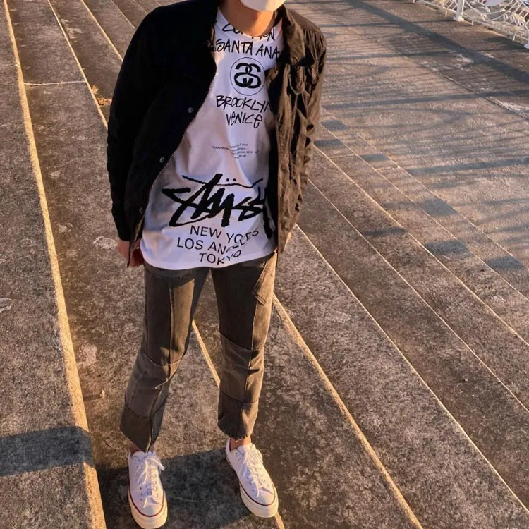 Stussy X Takahiro Miyashita The Soloist World Tour Collection T Shirt-3