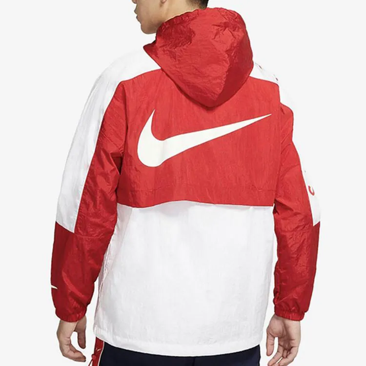 Nike Sportswear SWSH JKT Jacket WVN University Red-3