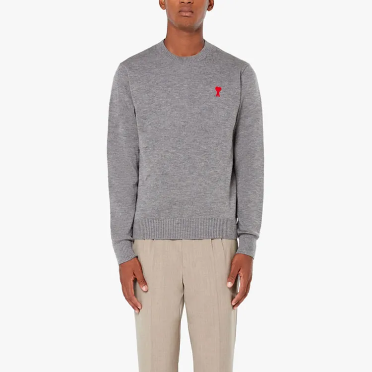 AMIPARIS Sweaters Men Gray-1