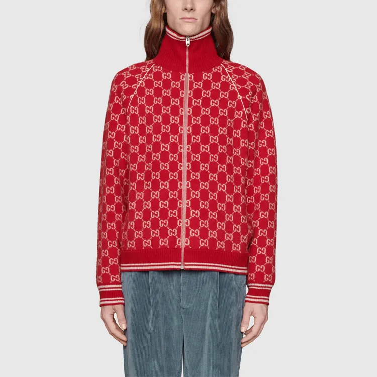 GUCCI Jackets Men Red-1