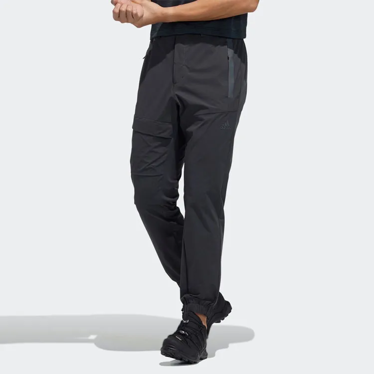 Adidas Knitted Sweatpants Men Black-1