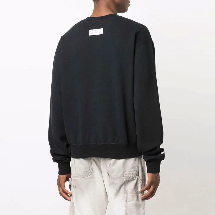 HERON PRESTON Sweatshirts Men Black-3