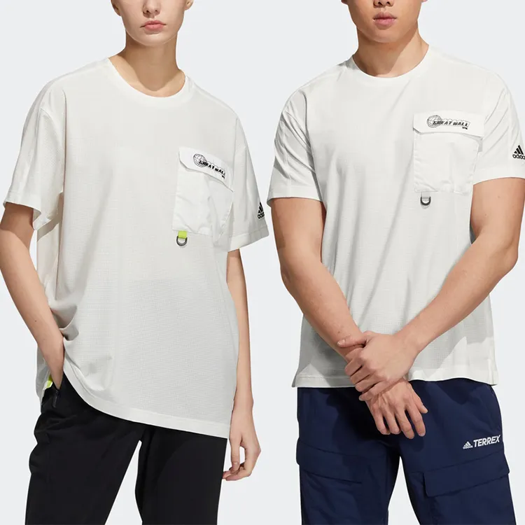 Adidas T Shirt Unisex Bright White-1