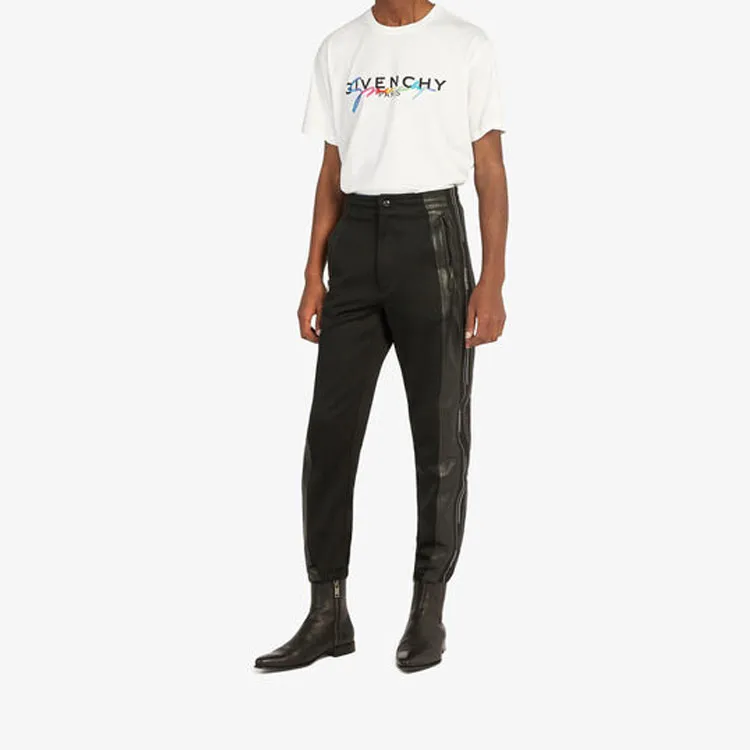 Givenchy Paris Embroidered Logo T shirt-3