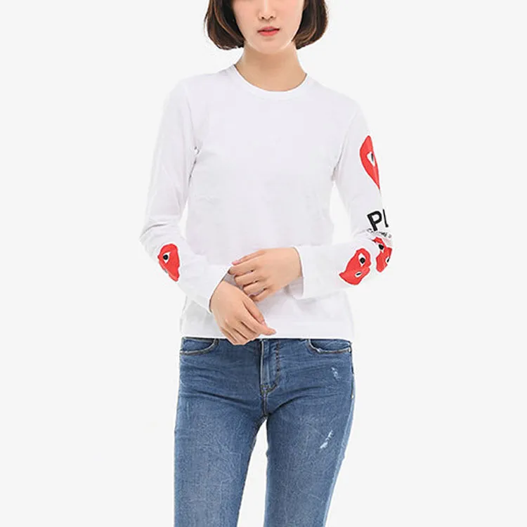 CDG Play T Shirts Women's-2