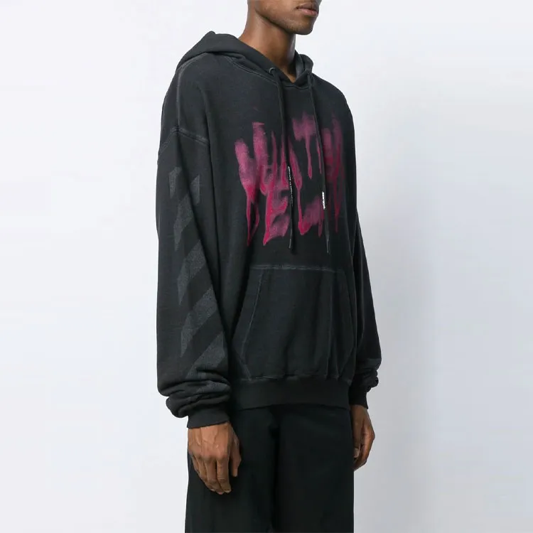 OFF WHITE FW19 Sweatshirt Men's Black-1